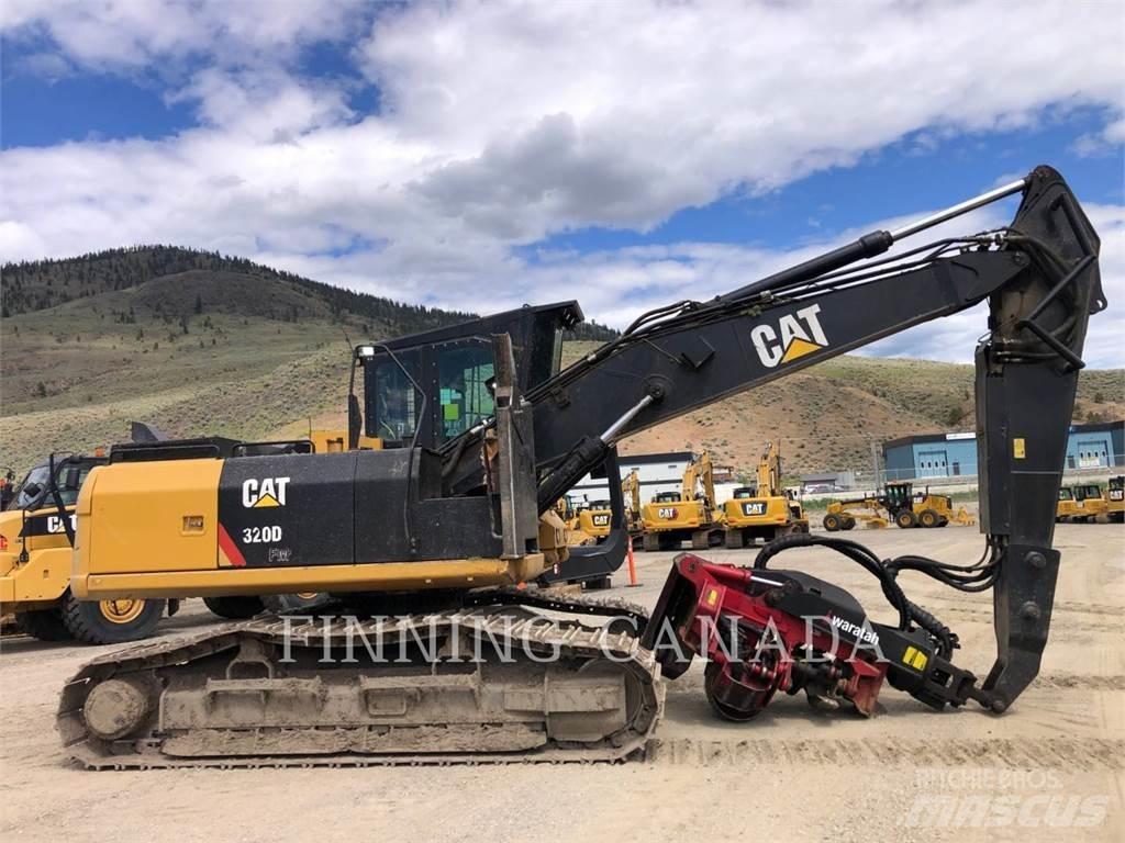 CAT 320D2 FM Graafmachines voor de bosbouw