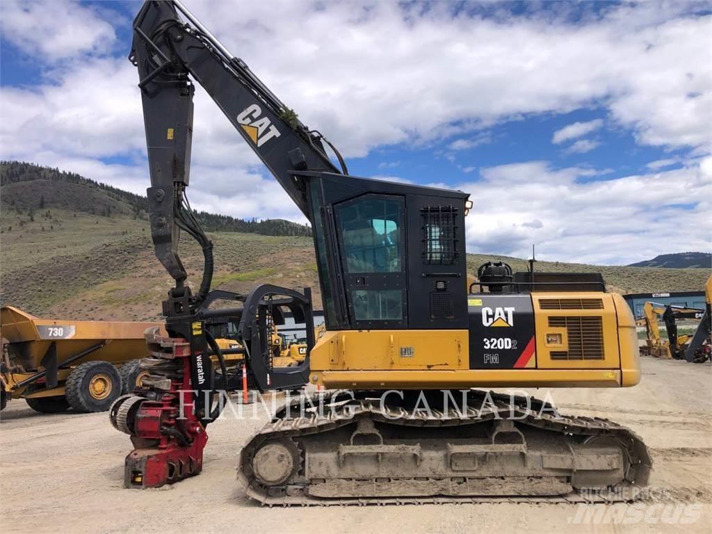 CAT 320D2 FM Graafmachines voor de bosbouw