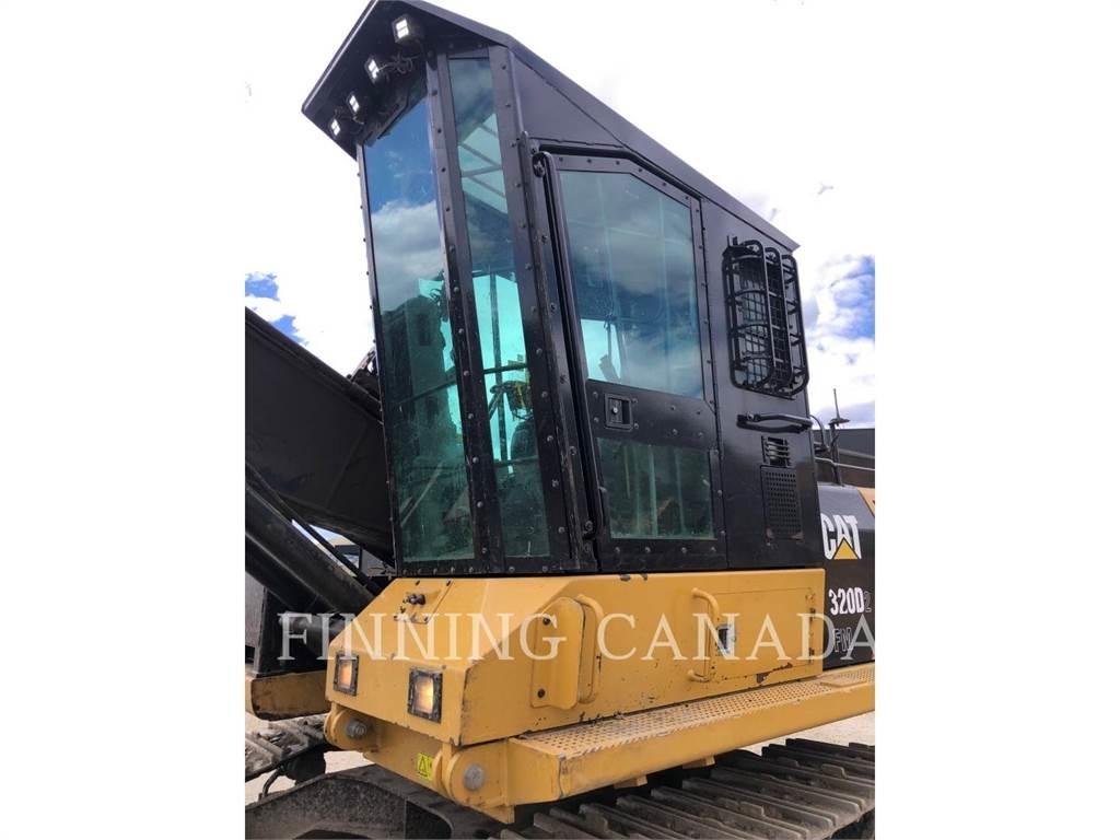 CAT 320D2 FM Graafmachines voor de bosbouw