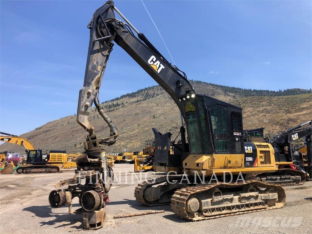 CAT 320D2 FM Graafmachines voor de bosbouw