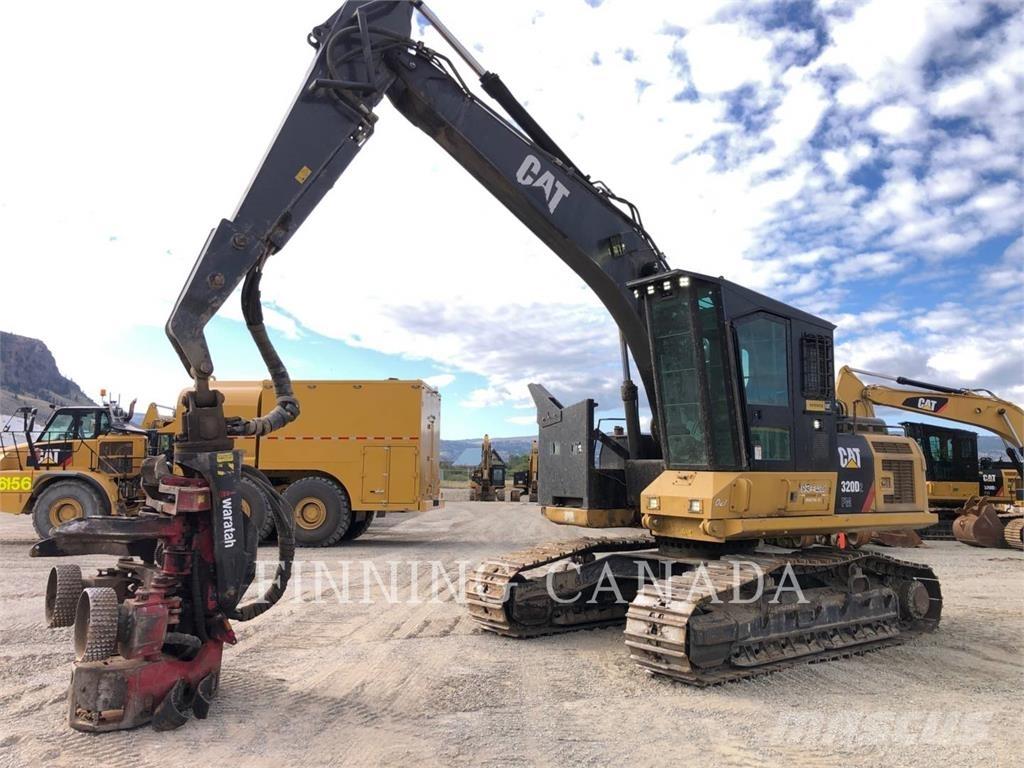 CAT 320D2 FM Graafmachines voor de bosbouw