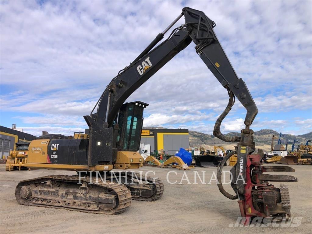 CAT 320D2 FM Graafmachines voor de bosbouw