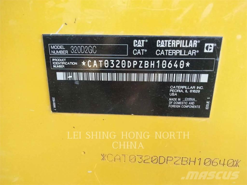 CAT 320D2GC Rupsgraafmachines