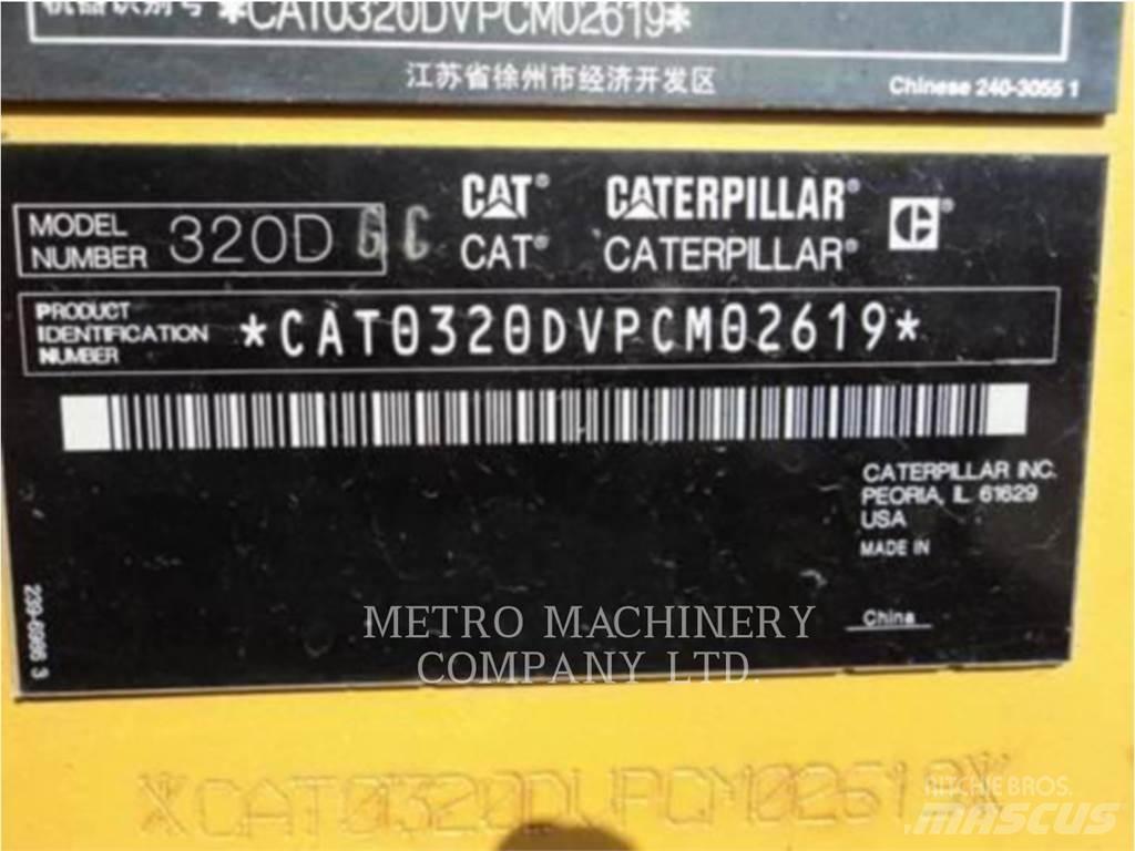 CAT 320DGC Rupsgraafmachines