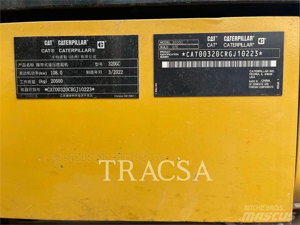 CAT 320GC Rupsgraafmachines
