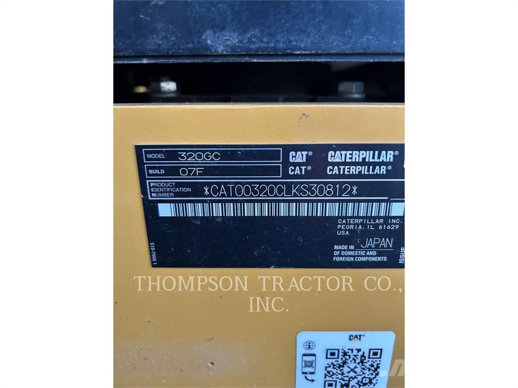 CAT 320GC Rupsgraafmachines