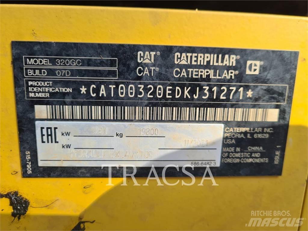 CAT 320GC Rupsgraafmachines