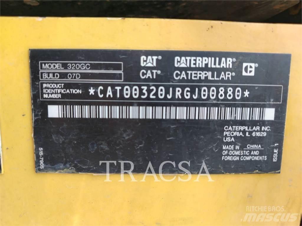 CAT 320GC Rupsgraafmachines