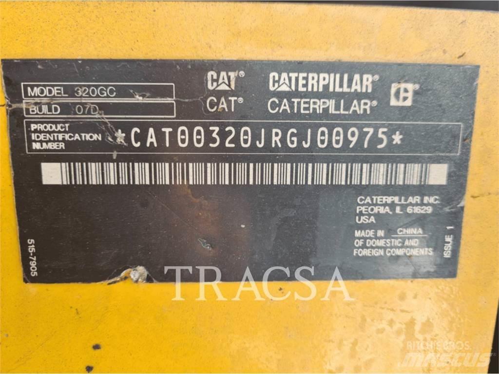 CAT 320GC Rupsgraafmachines