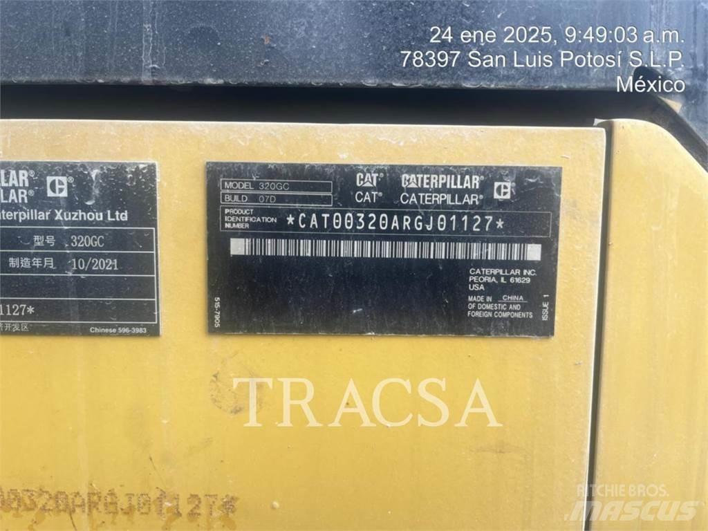 CAT 320GC Rupsgraafmachines