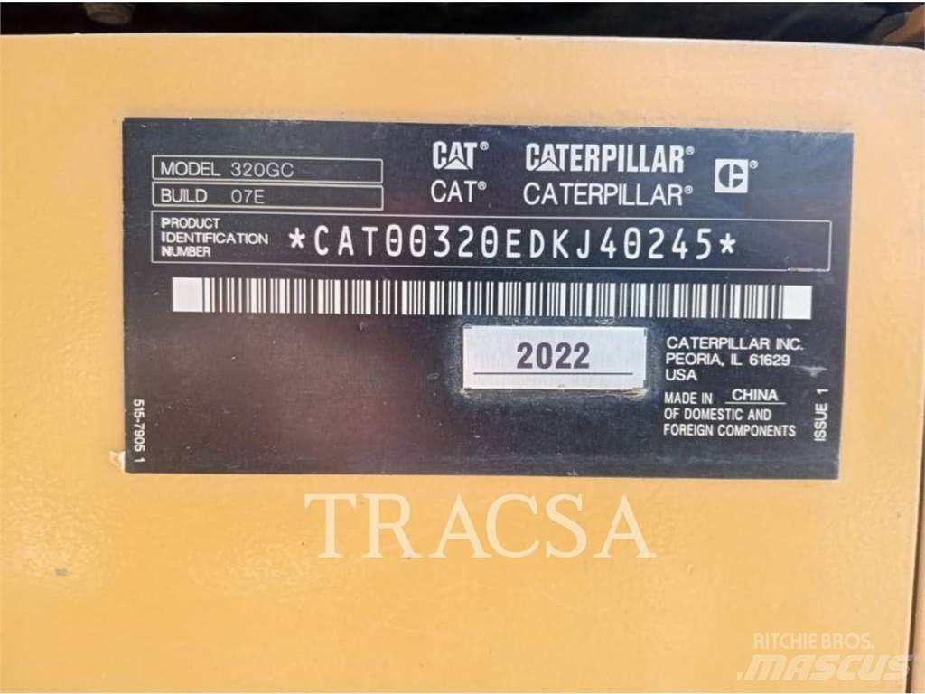 CAT 320GC Rupsgraafmachines