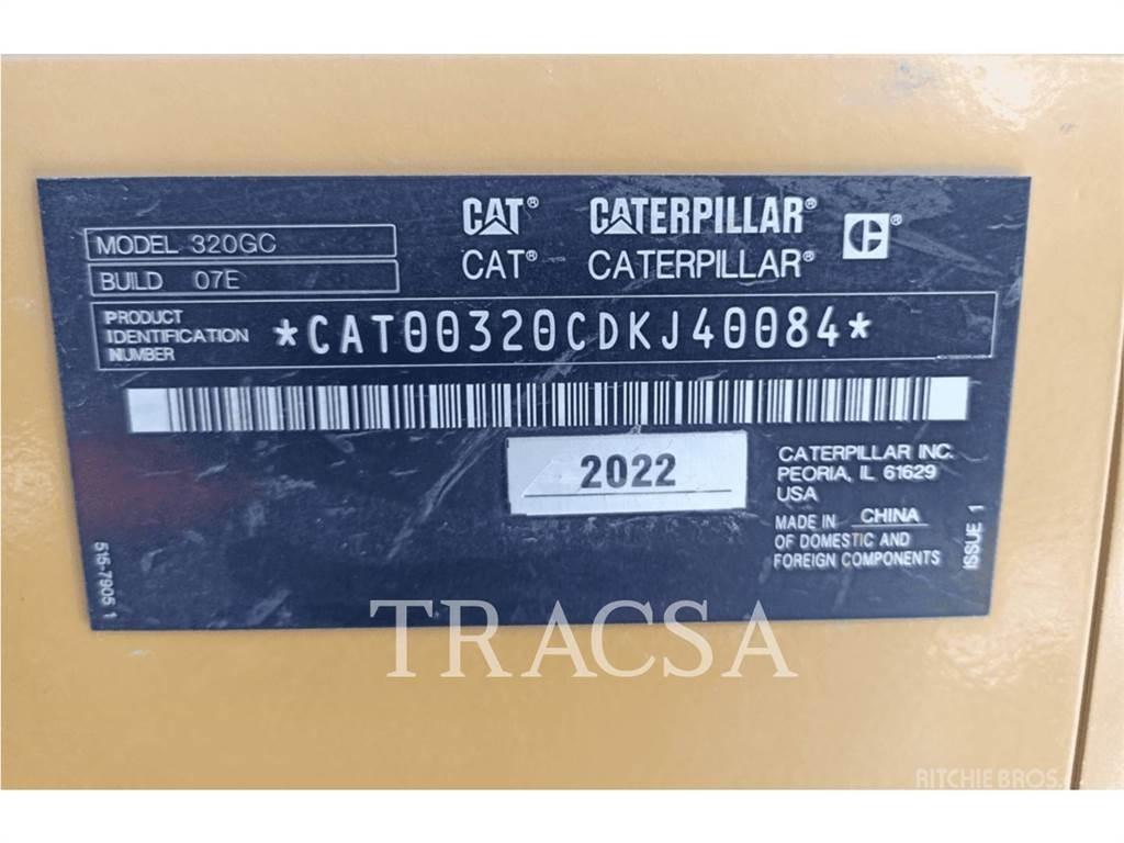 CAT 320GC Rupsgraafmachines