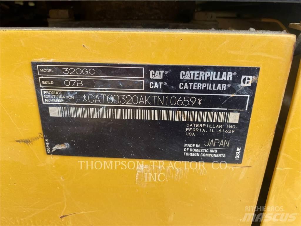 CAT 320GC Rupsgraafmachines