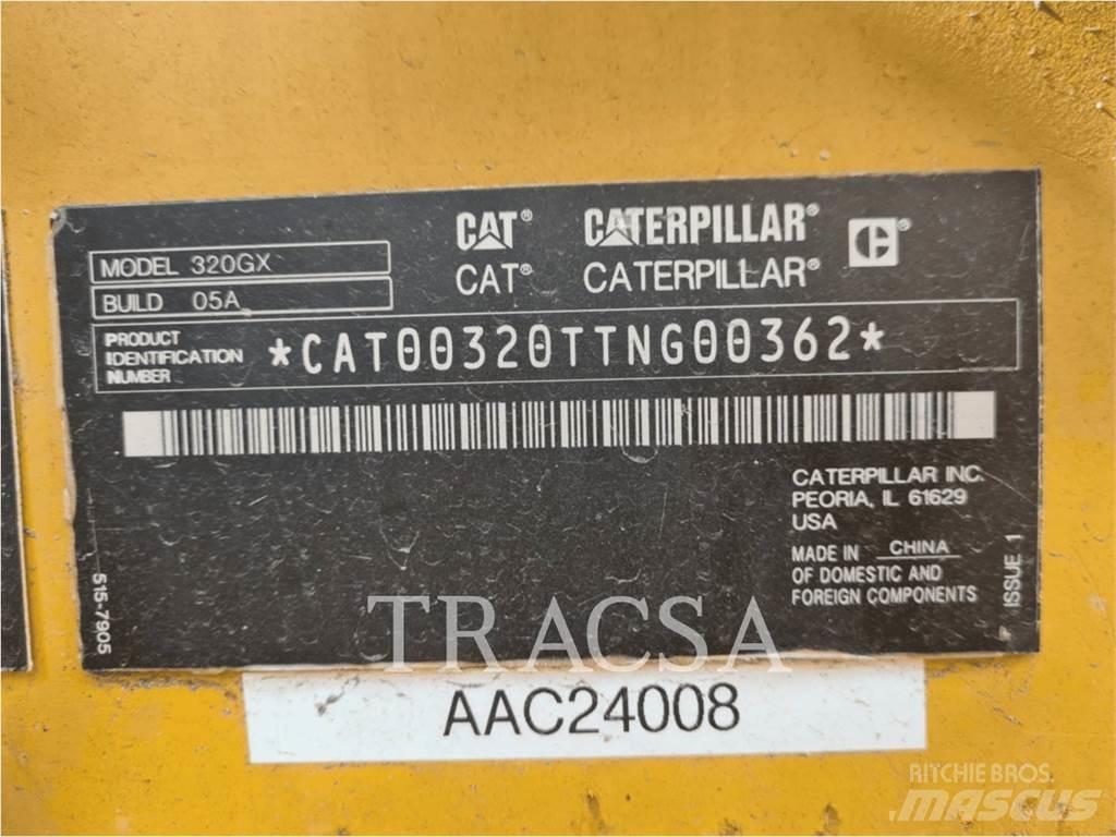 CAT 320GX Rupsgraafmachines