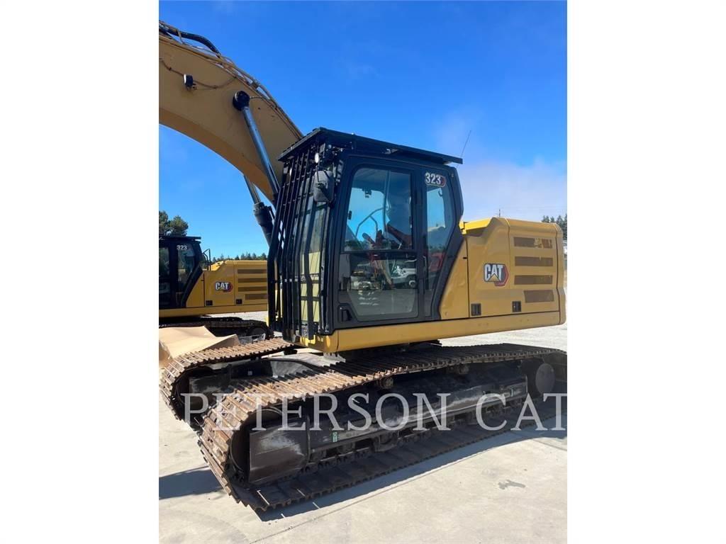 CAT 323 Rupsgraafmachines