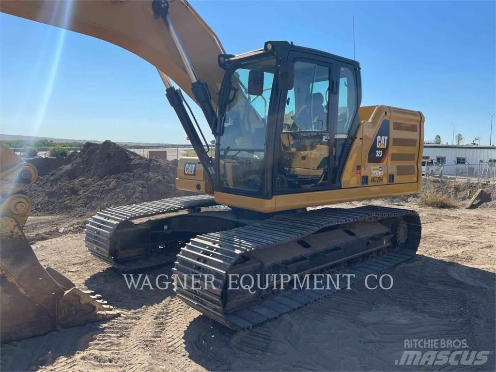 CAT 323 Rupsgraafmachines