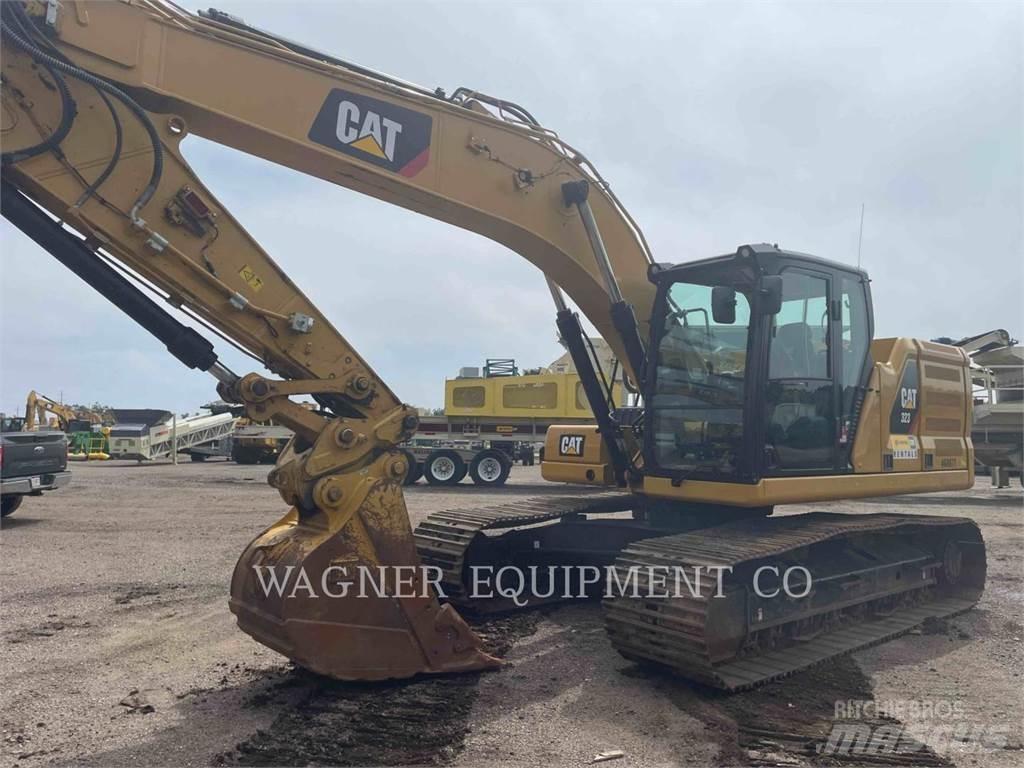 CAT 323 Rupsgraafmachines