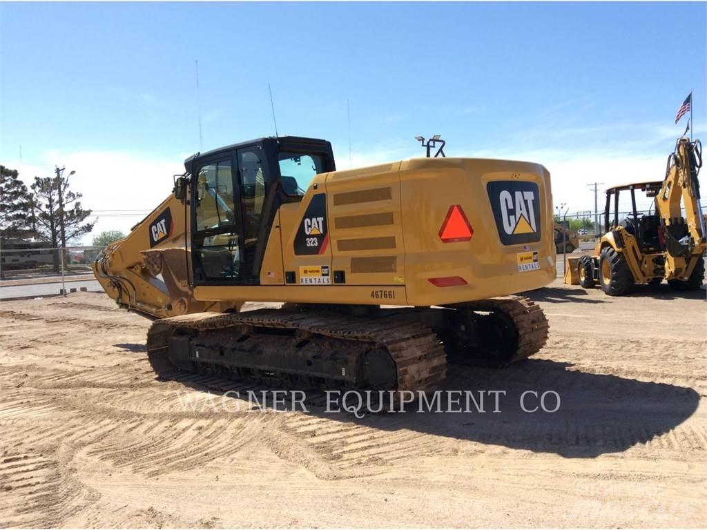 CAT 323 Rupsgraafmachines