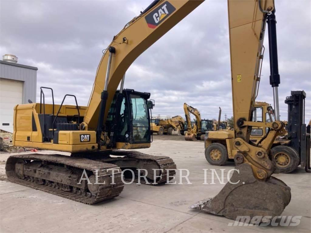 CAT 323-07 Rupsgraafmachines