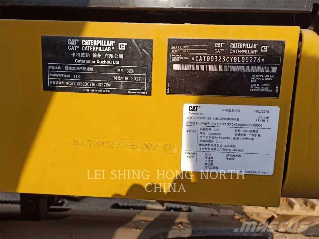 CAT 323-07 Rupsgraafmachines