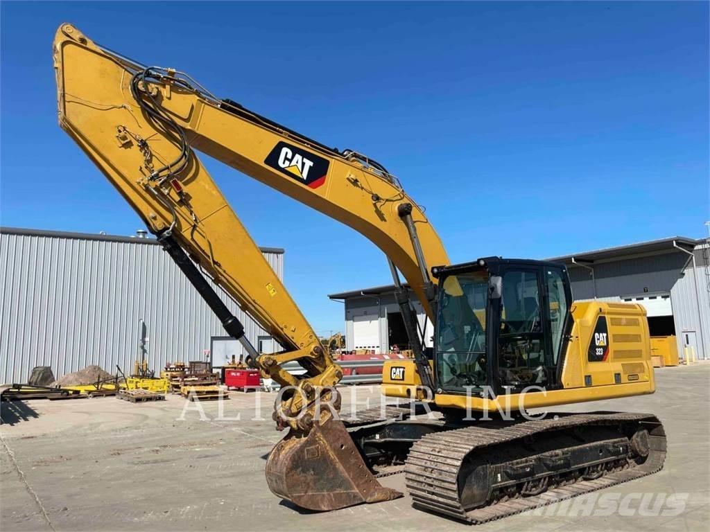 CAT 323-07 Rupsgraafmachines