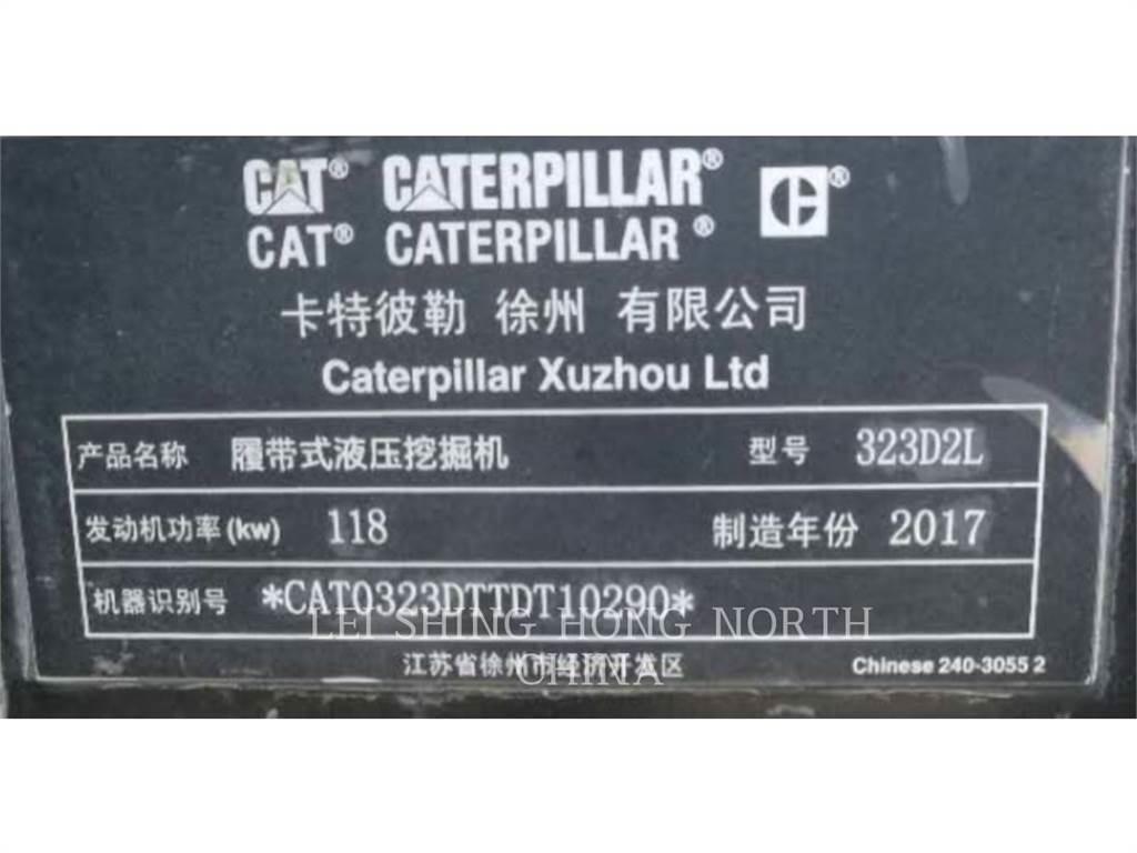CAT 323D2L Rupsgraafmachines