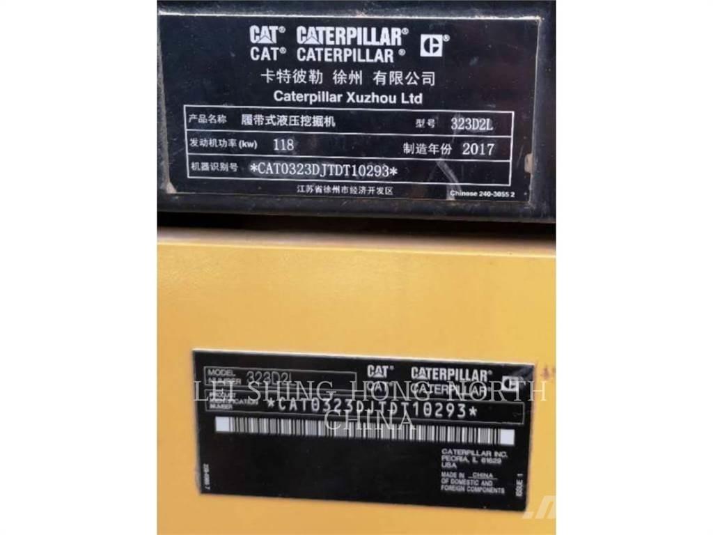 CAT 323D2L Rupsgraafmachines