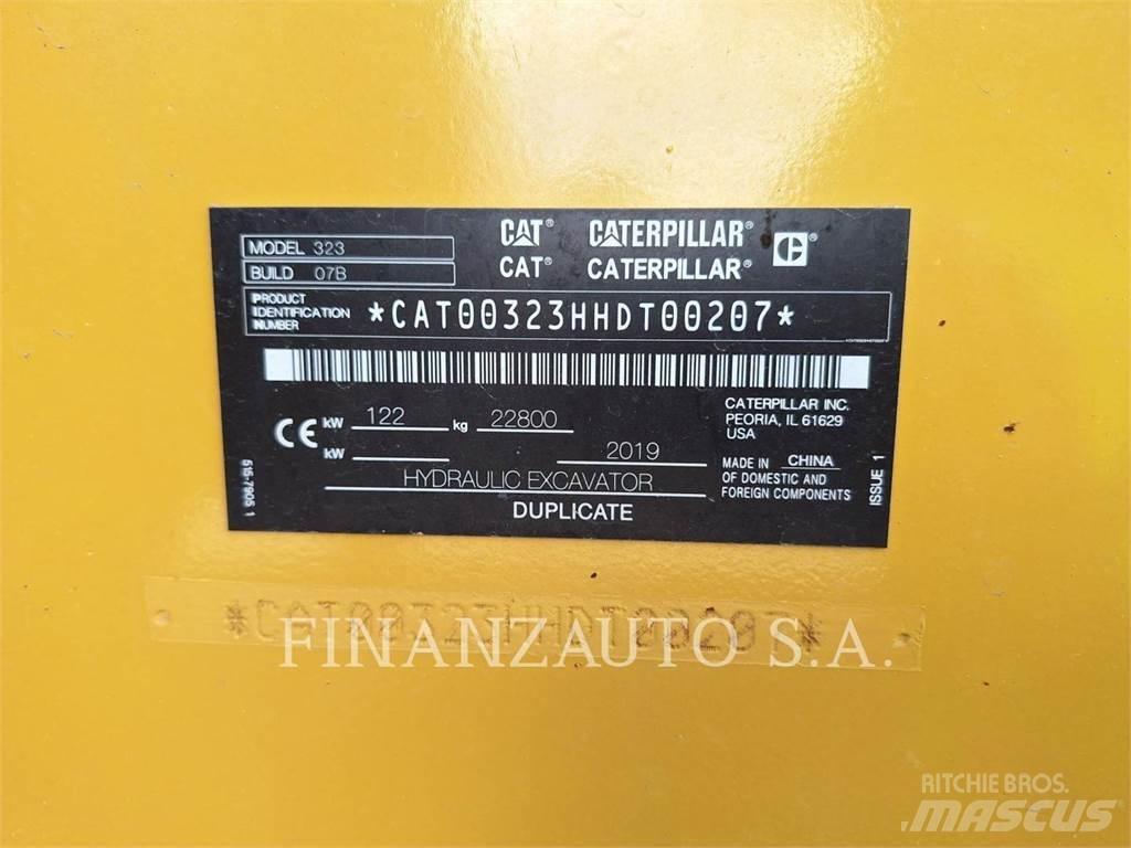 CAT 323E Rupsgraafmachines