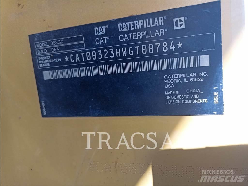 CAT 323GX Rupsgraafmachines