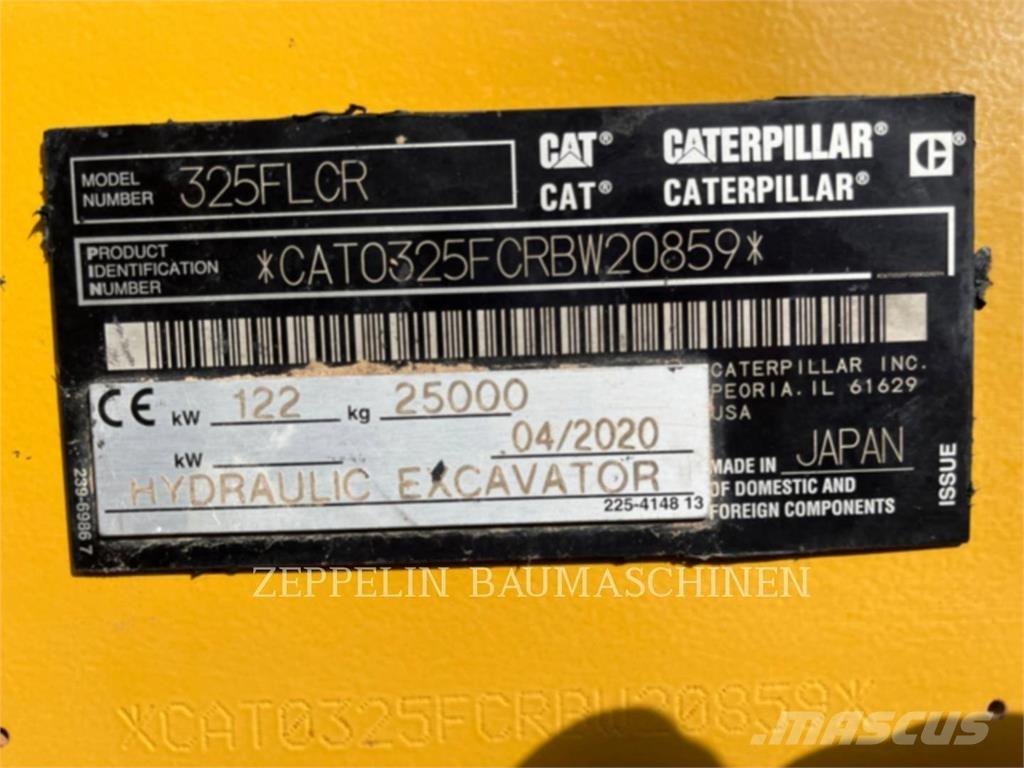 CAT 325FL Rupsgraafmachines
