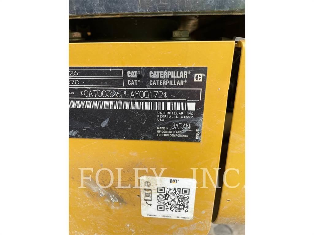 CAT 326-07 Rupsgraafmachines