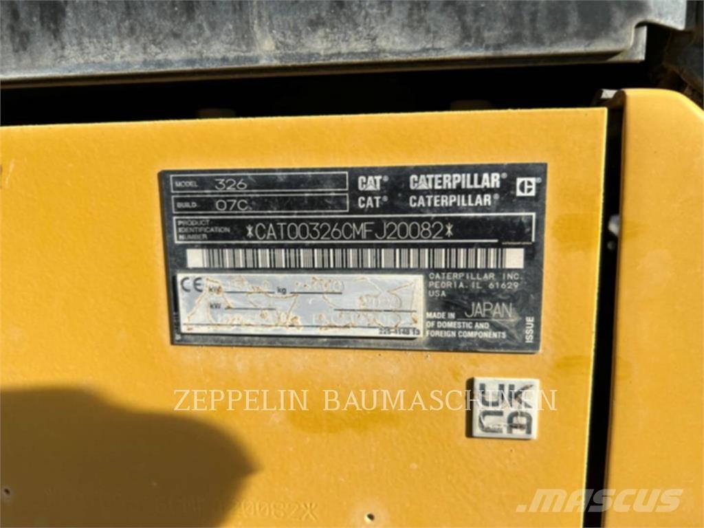 CAT 326-07 Rupsgraafmachines