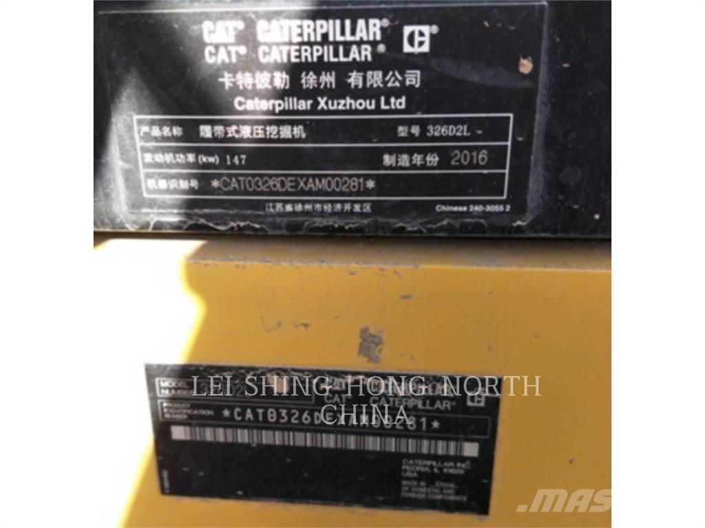 CAT 326D2L Rupsgraafmachines