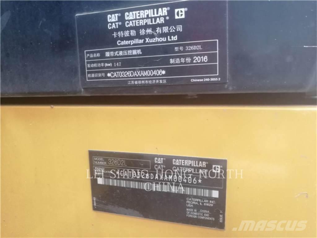 CAT 326D2L Rupsgraafmachines