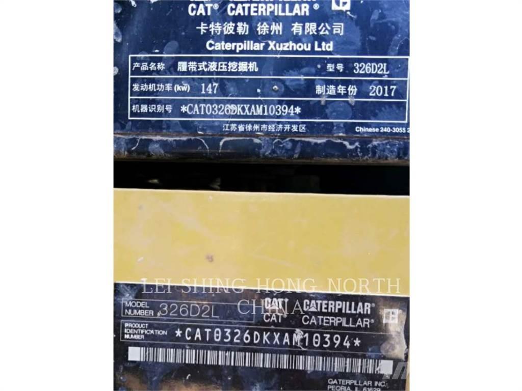 CAT 326D2L Rupsgraafmachines