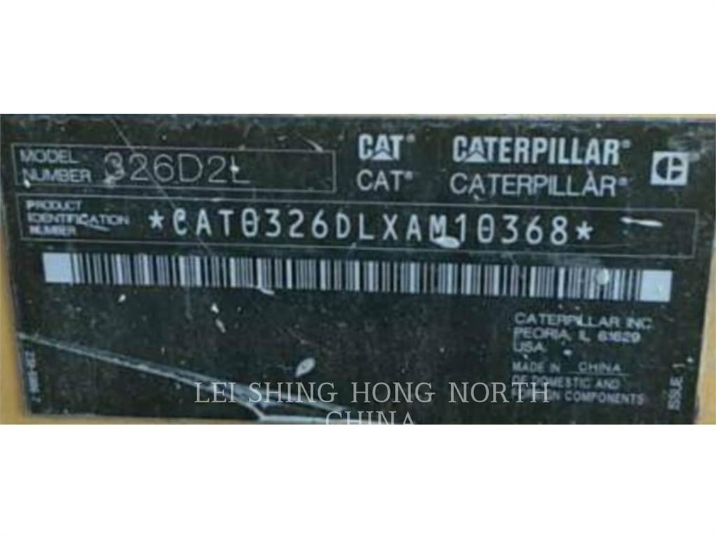 CAT 326D2L Rupsgraafmachines