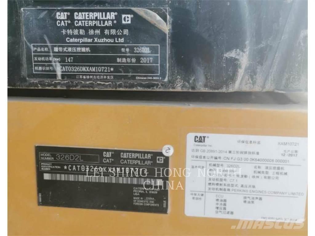 CAT 326D2L Rupsgraafmachines