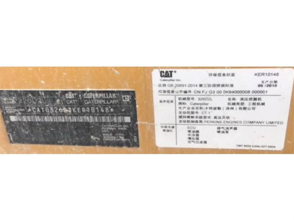 CAT 326D2L Rupsgraafmachines