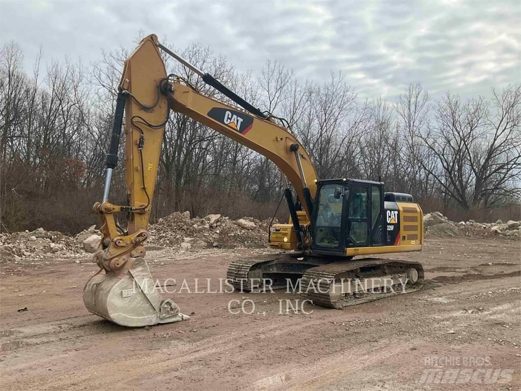 CAT 326FL Rupsgraafmachines