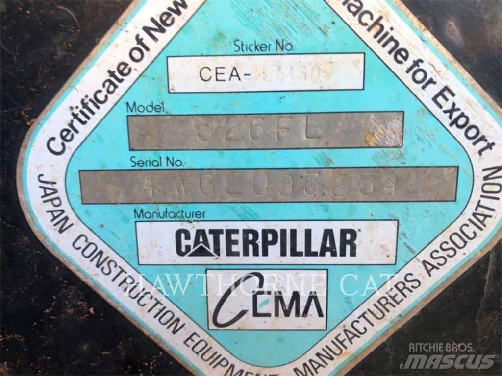 CAT 326FL Rupsgraafmachines