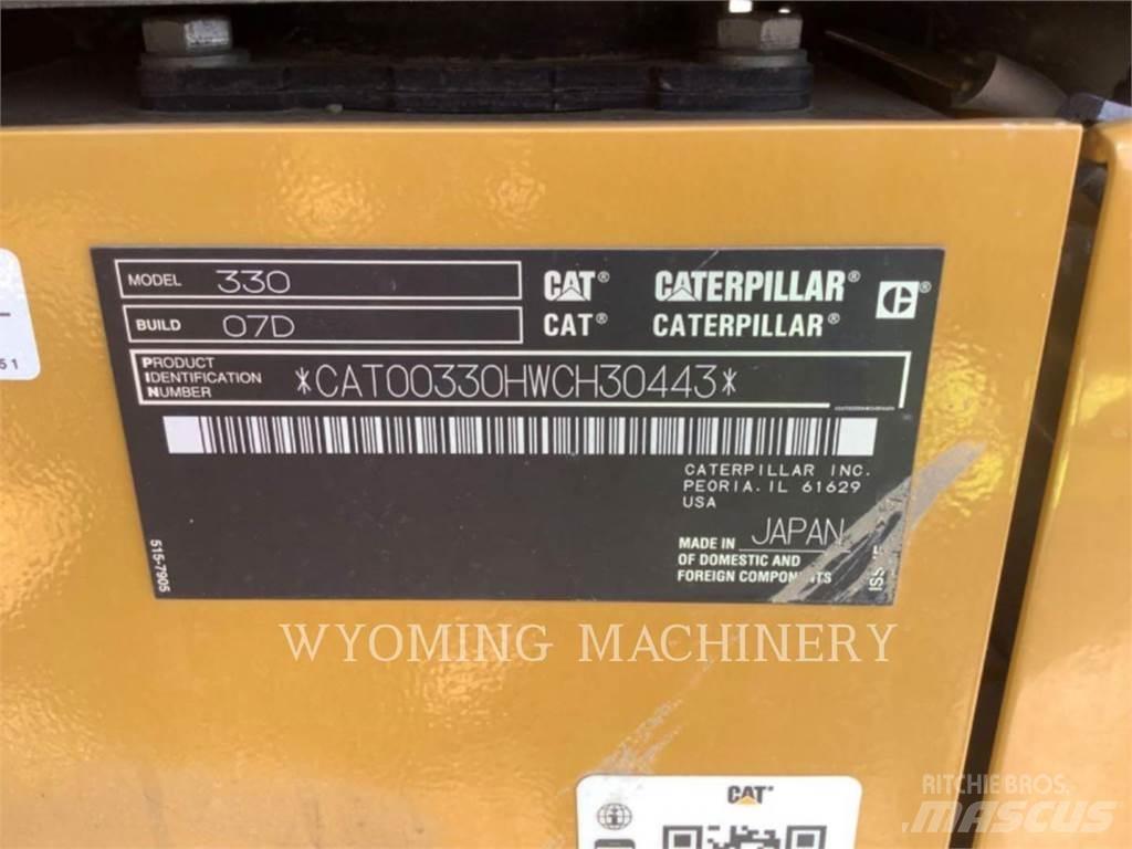 CAT 330 Rupsgraafmachines