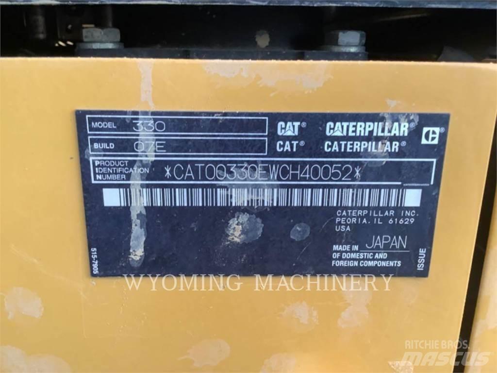 CAT 330 Rupsgraafmachines