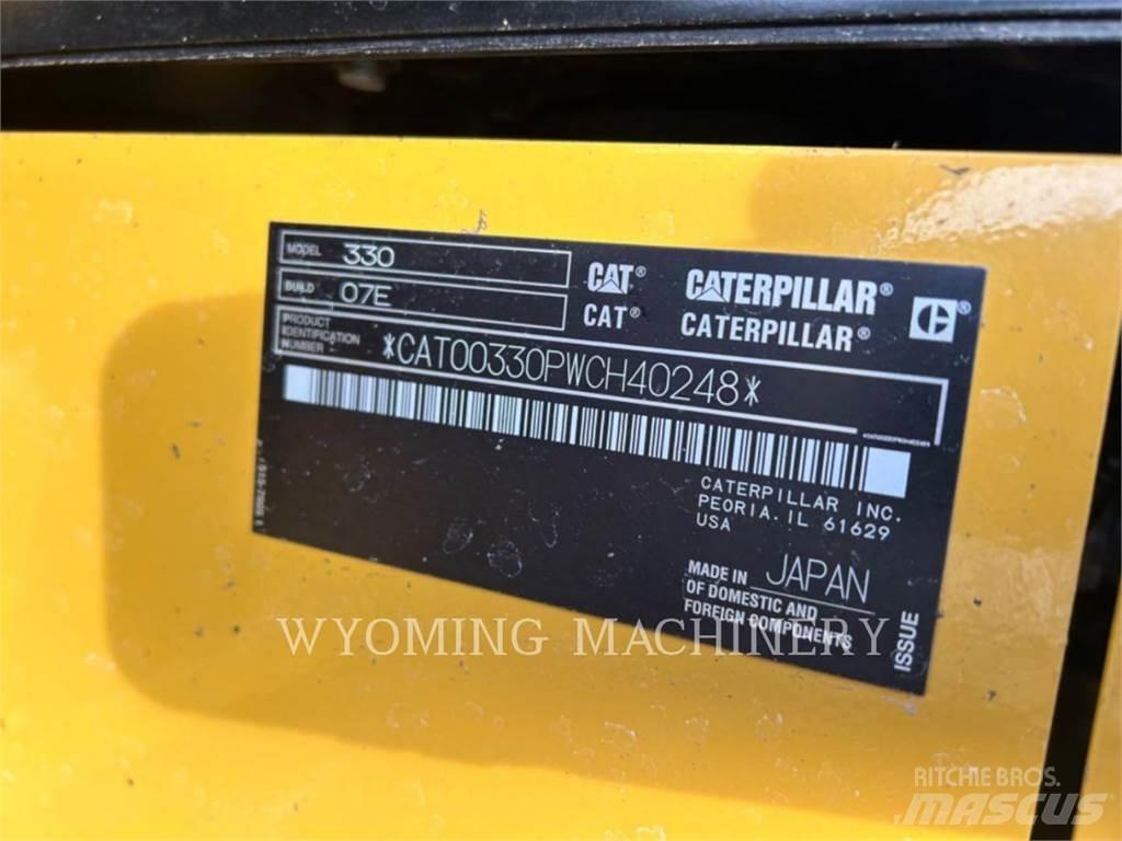 CAT 330 Rupsgraafmachines