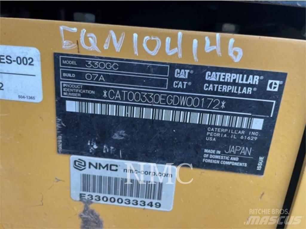 CAT 330 Rupsgraafmachines