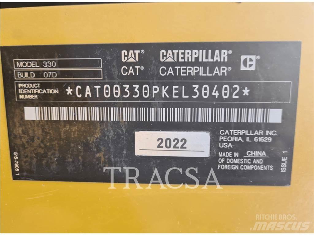 CAT 330 Rupsgraafmachines