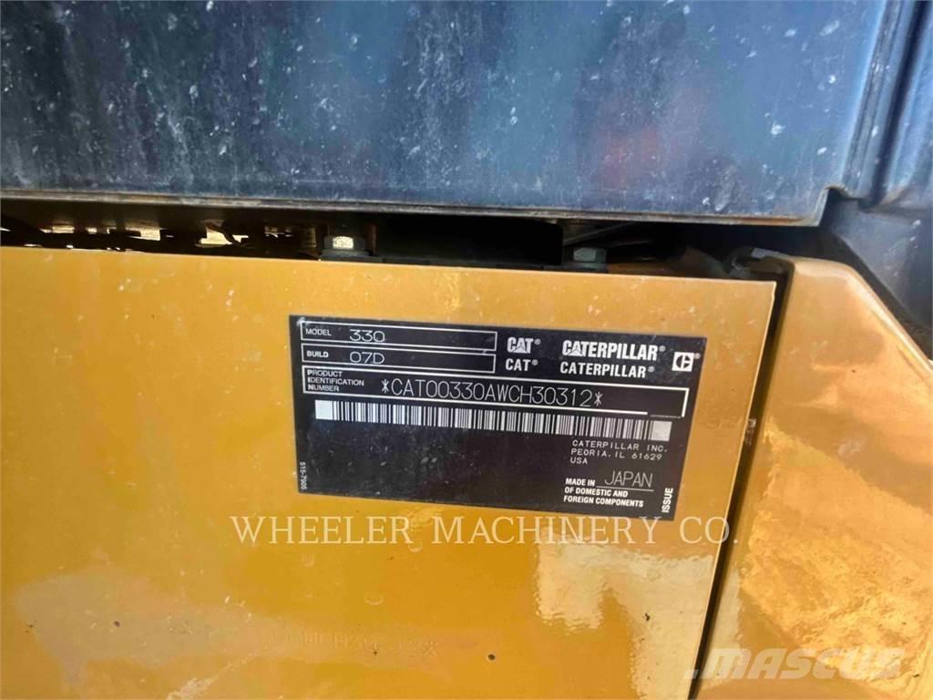 CAT 330 Rupsgraafmachines