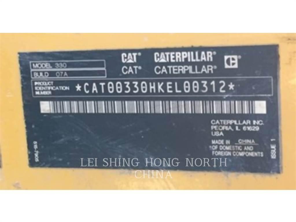 CAT 330-07 Rupsgraafmachines