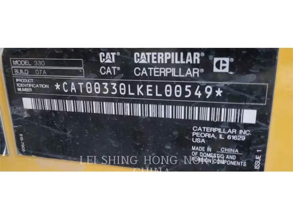 CAT 330-07 Rupsgraafmachines