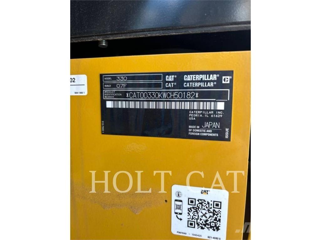 CAT 330 TC Rupsgraafmachines
