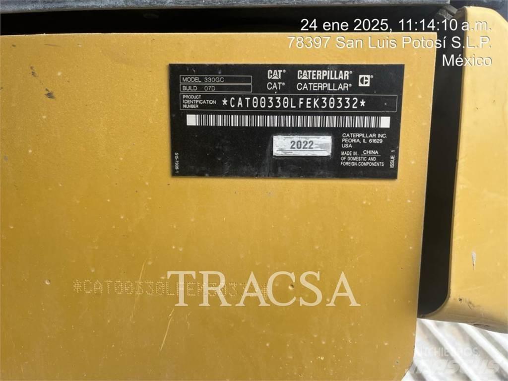CAT 330GC Rupsgraafmachines